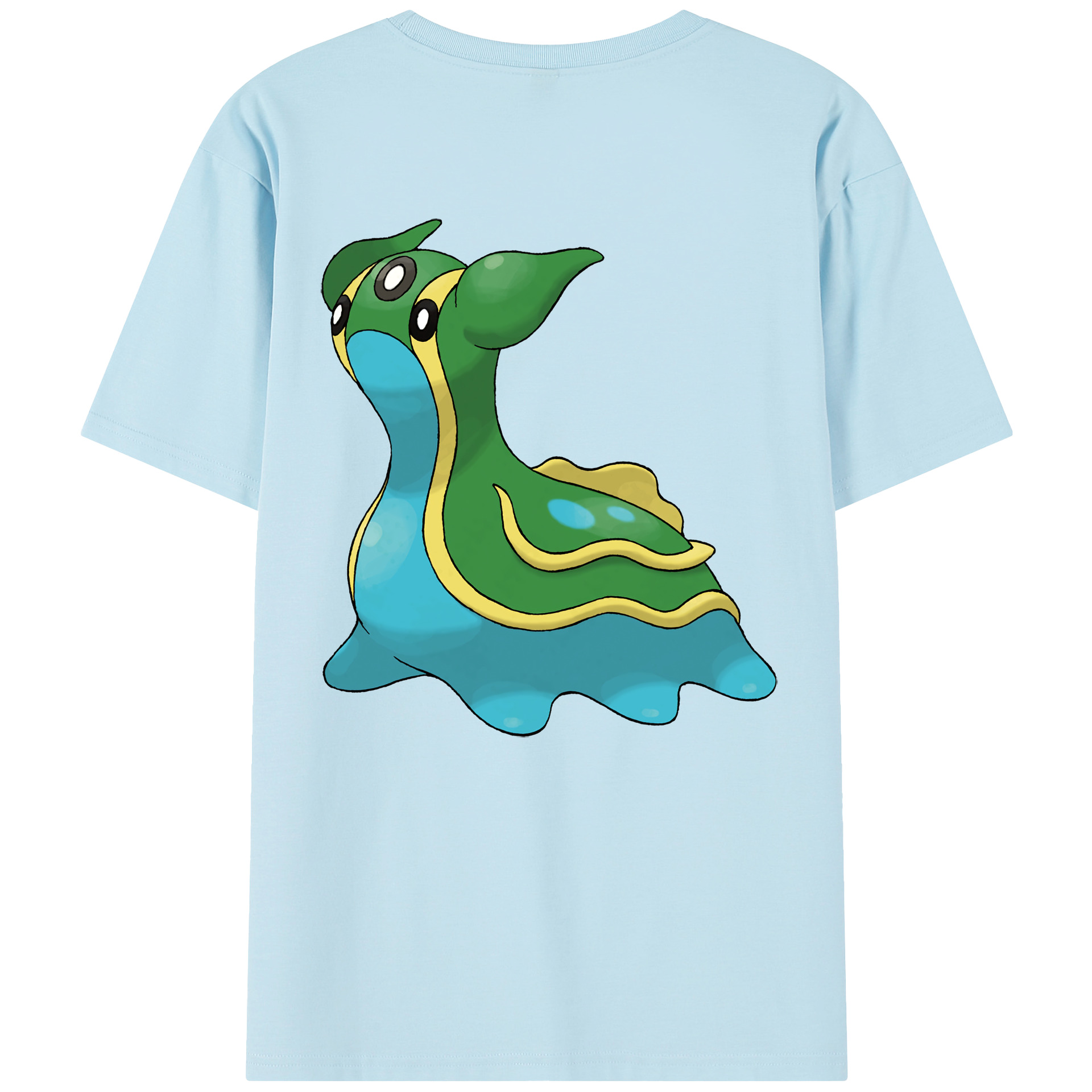 （画像用） ポケットモンスター Pokémon 綿100％半袖Tシャツ（背面プリント）